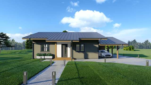 Mājas projekts Arhipro 1-83