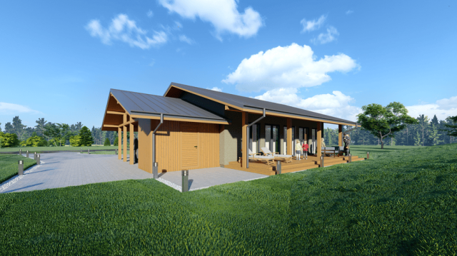 Mājas projekts Arhipro 1-83